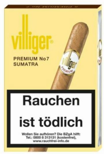 Villiger Premium No7 Sumatra Zigarren